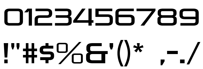 PirulenRg-Regular Font OTHER CHARS