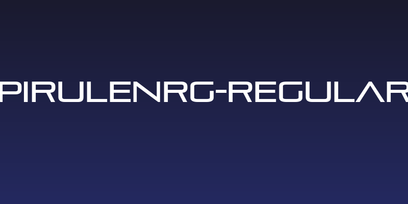 PirulenRg-Regular Social Header