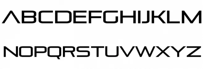 Pirulen Schriftart Kleinbuchstaben