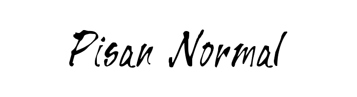 Pisan Normal Font
