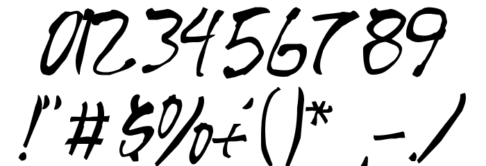 Pisan Normal Font OTHER CHARS