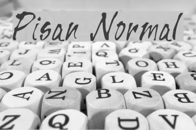 Pisan Normal Font examples