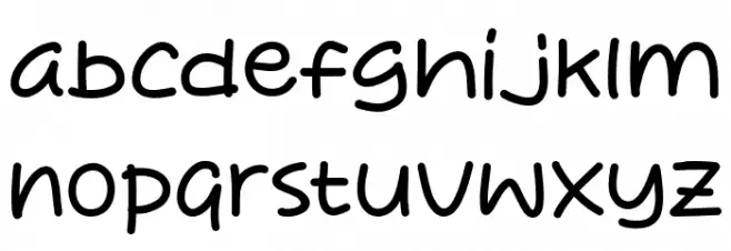 Pisang Lagi خط أحرف صغيرة