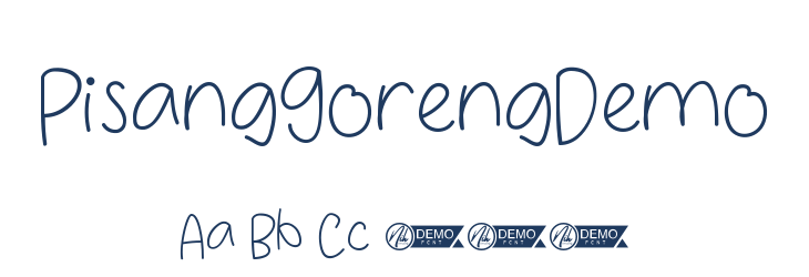 PisangGorengDemo Font Preview
