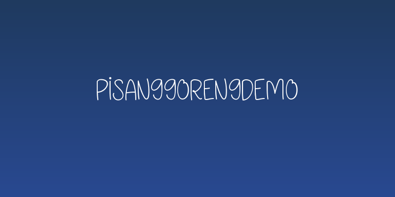 PisangGorengDemo Social Header