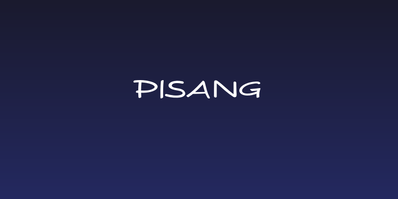 Pisang Social Header