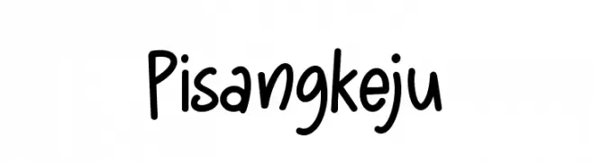 Pisangkeju  Frei Schriftart Herunterladen