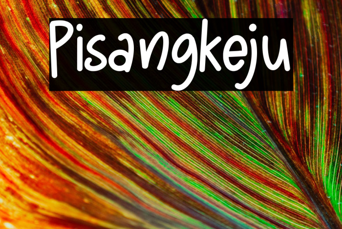 Pisangkeju Example 1