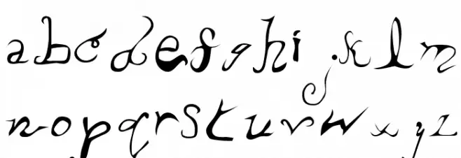 Piss Off The Professor 字体 小写