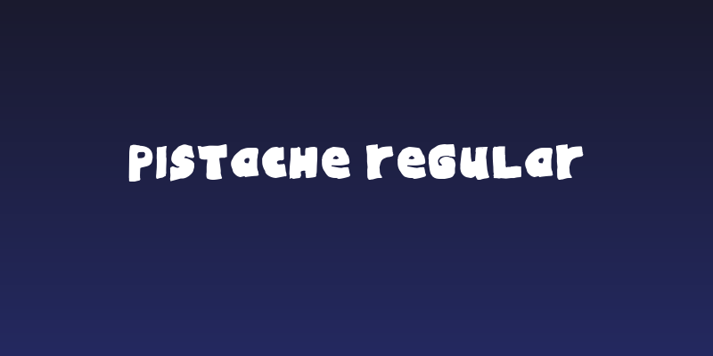 Pistache Regular Social Header