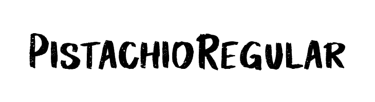 PistachioRegular  Frei Schriftart Herunterladen
