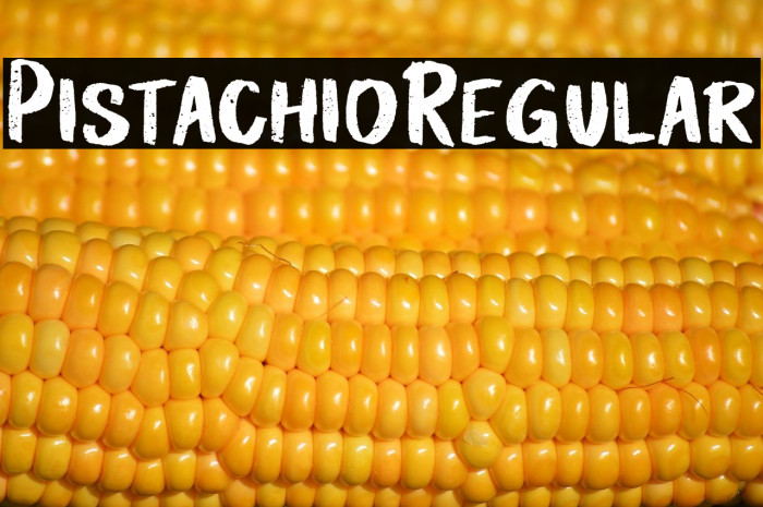 PistachioRegular Example 1