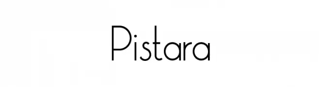 Pistara  Frei Schriftart Herunterladen
