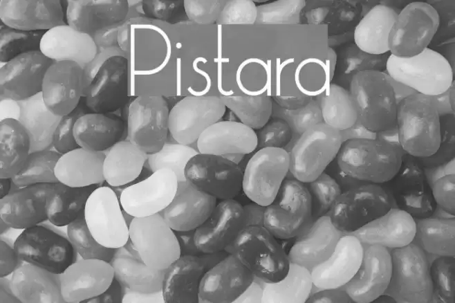 Pistara Font examples
