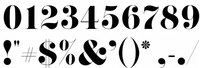 Pistilli Font OTHER CHARS