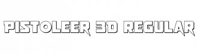 Pistoleer 3D Regular 