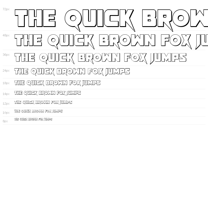 Pistoleer 3D Regular Waterfall