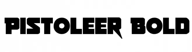 Pistoleer Bold  Frei Schriftart Herunterladen