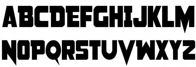 Pistoleer Condensed フォント 大文字