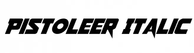 Pistoleer Italic  baixar fontes gratis