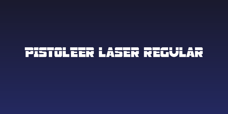Pistoleer Laser Regular Social Header