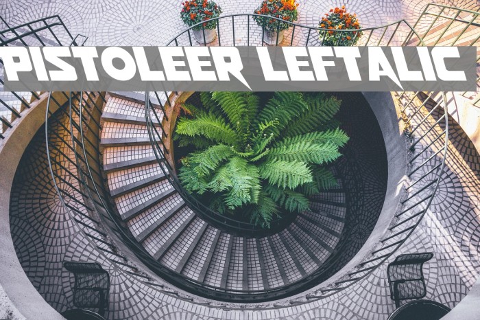 Pistoleer Leftalic Example 3