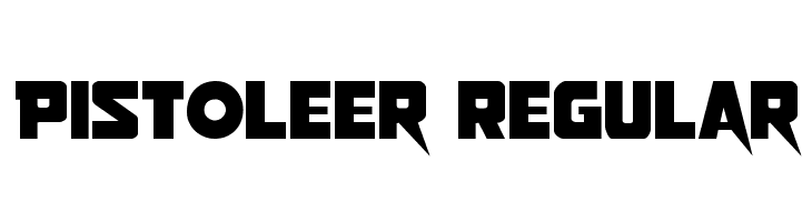 Pistoleer Regular Font