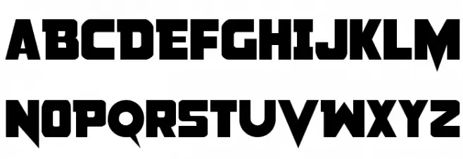 Pistoleer Regular フォント 大文字