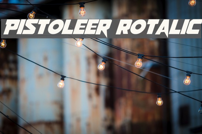 Pistoleer Rotalic Example 3