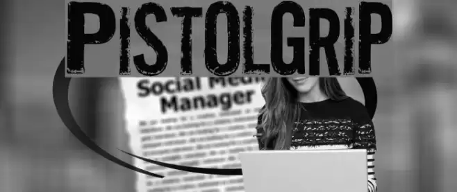 Pistolgrip Font examples