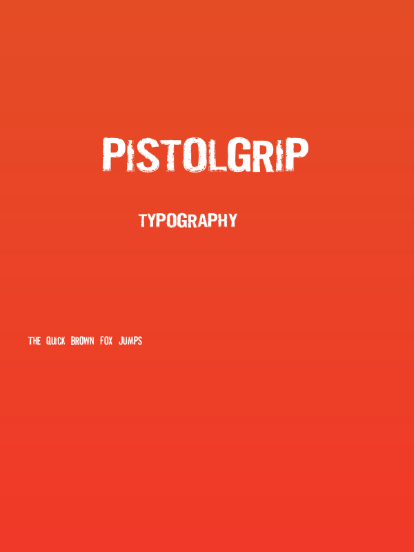 Pistolgrip Poster
