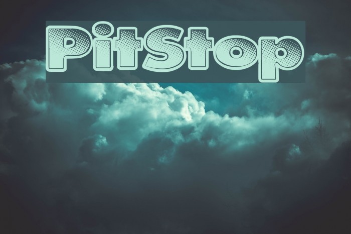 PitStop Font examples