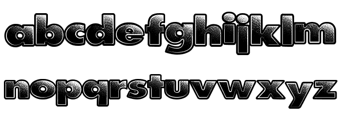 PitStop Font LOWERCASE