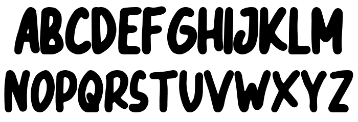 Pitbull Font UPPERCASE