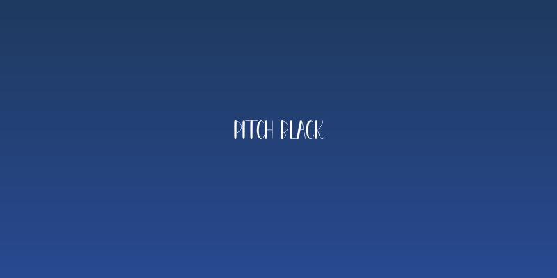 Pitch Black Social Header
