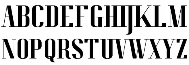 Pitch Display Schriftart Groß