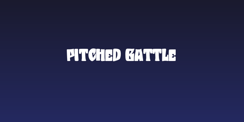 Pitched Battle Social Header