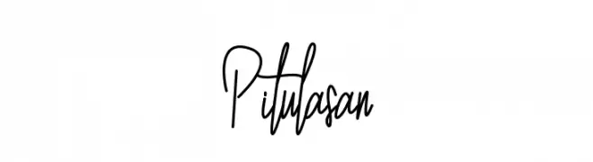 Pitulasan  Frei Schriftart Herunterladen