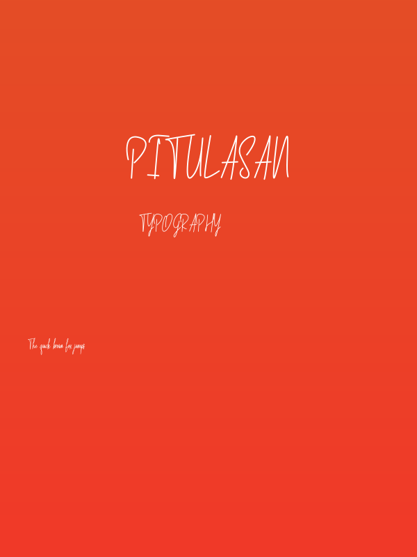 Pitulasan Poster
