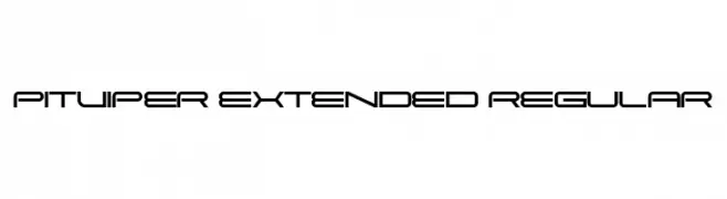 Pitviper Extended Regular  Descarca Fonturi Gratis