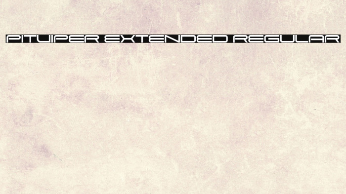 Pitviper Extended Regular Example 1