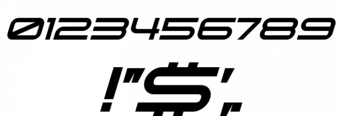 Pitviper Italic Font OTHER CHARS