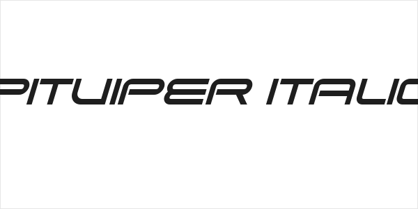 Pitviper Italic Logo
