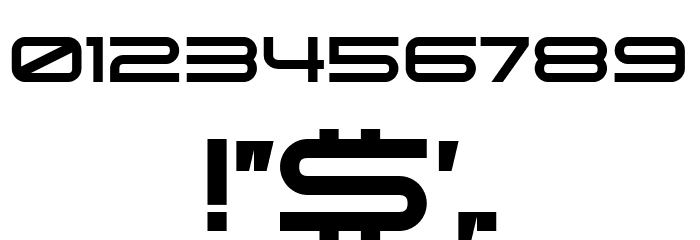 Pitviper Regular Font OTHER CHARS