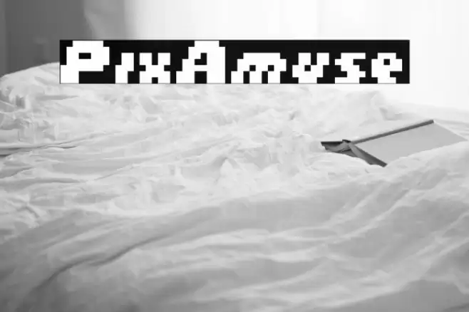PixAmuse Font examples