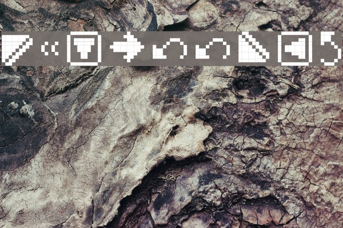 PixArrows Font examples