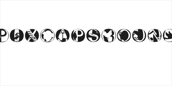 PixCapsRound Logo