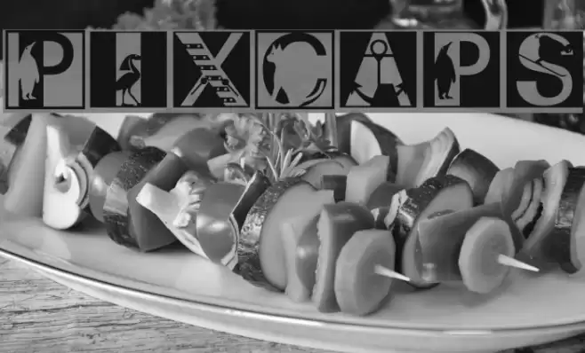 PixCaps Font examples