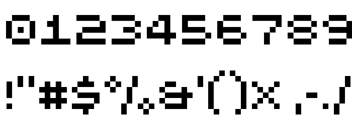 PixL Font OTHER CHARS