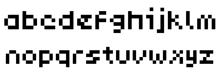 PixL Font LOWERCASE
